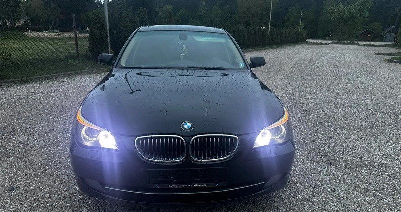 BMW Seria 5 cena 53500 przebieg: 162700, rok produkcji 2008 z Jaworzno małe 379